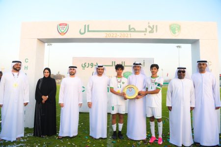 نادي الإمارات يُتوج بطلاً لمسابقتي دوري الأشبال تحت 15 و تحت 13 عاماً للفئة (ب)