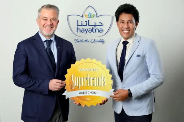 “Hayatna” grabs “Superbrands UAE Choice – 2022” award  