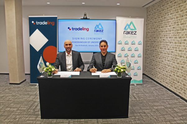 RAKEZ Partners with Tradeling to Support its SME Community