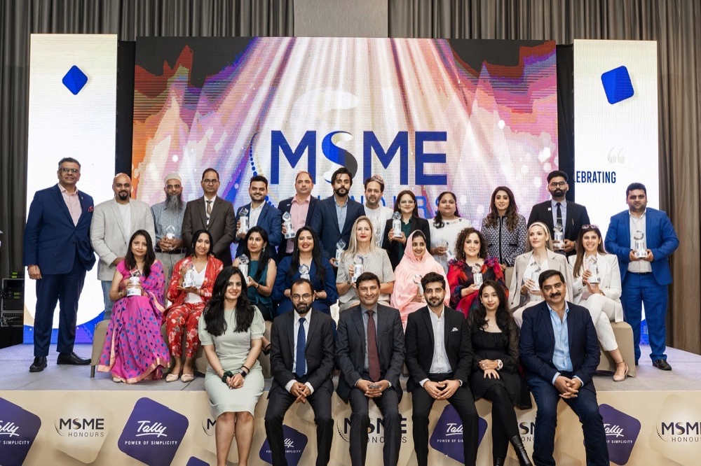 خلال حفل نظمته لتكريم الشركات ورواد الأعمال من الشرق الأوسط والهند وأفريقيا وبنغلاديش ونيبال واندونيسيا: