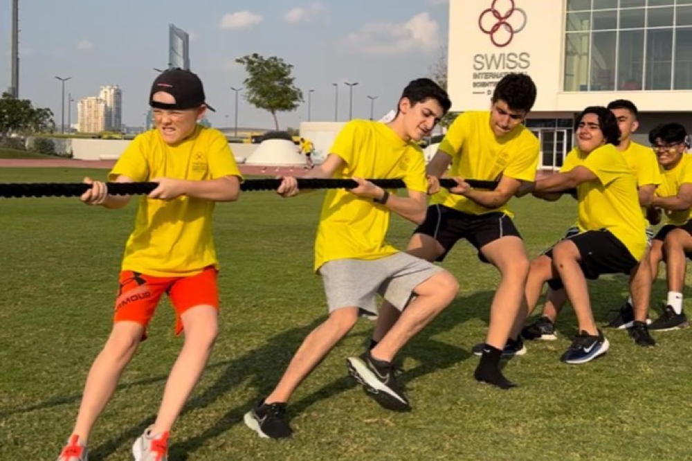 Students from Swiss International School Dubai Compete at their ‘Boarding Olympics’