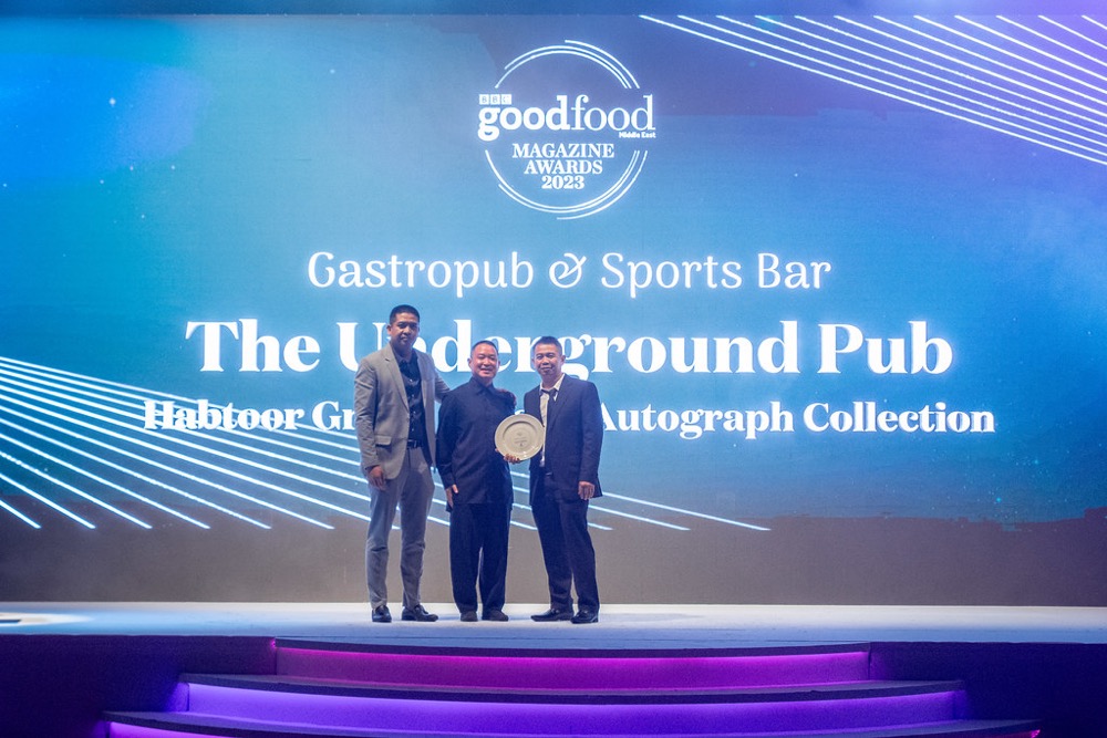 The Underground Pub Wins Prestigious Award at BBC Goodfood ME Awards 2023