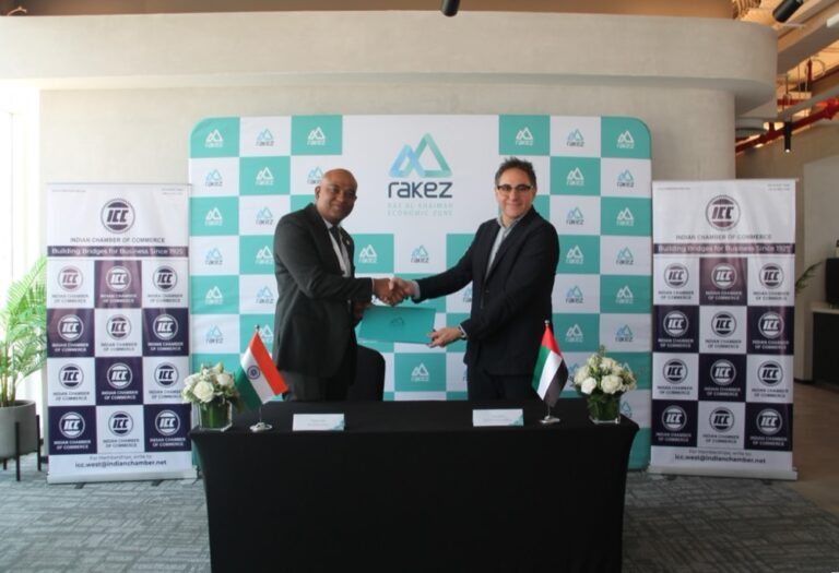 RAKEZ-Group-CEO-Ramy-Jallad-right-and-ICC-Regional-Director-Ratheesh-Nair-sign-the-MoU-1