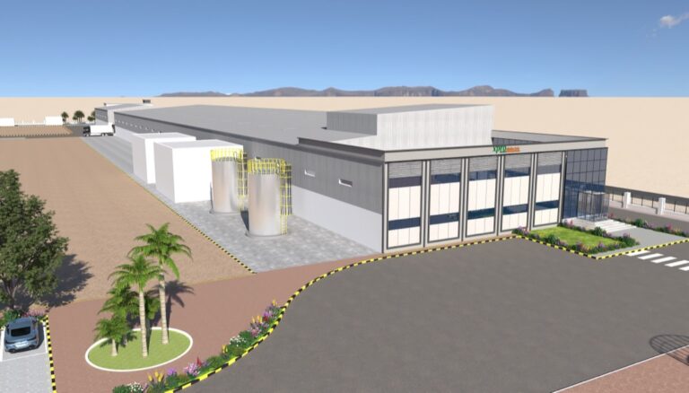 3D image of the Xpro Dielectric Films facility underway in Al Ghail Industrial Zone, Ras Al Khaimah