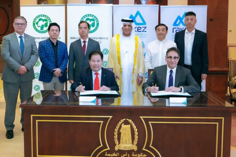 Zhong A Shandong Industrial Park lease signing