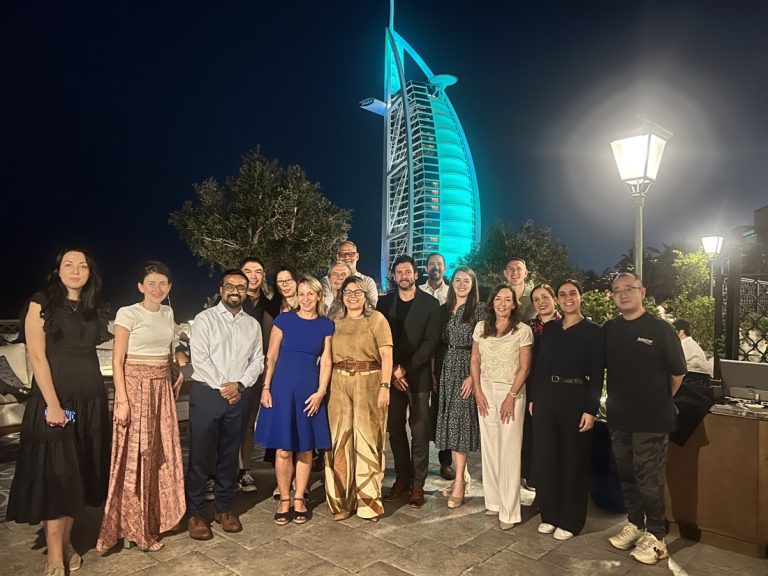 SISD and the boarding agents go for dinner in Dubai