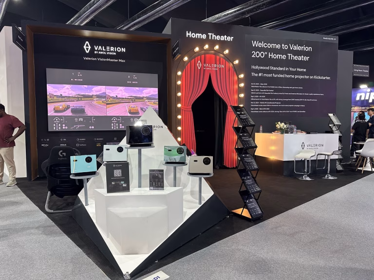 Valerion booth at D1, Hall 15, GITEX 2025