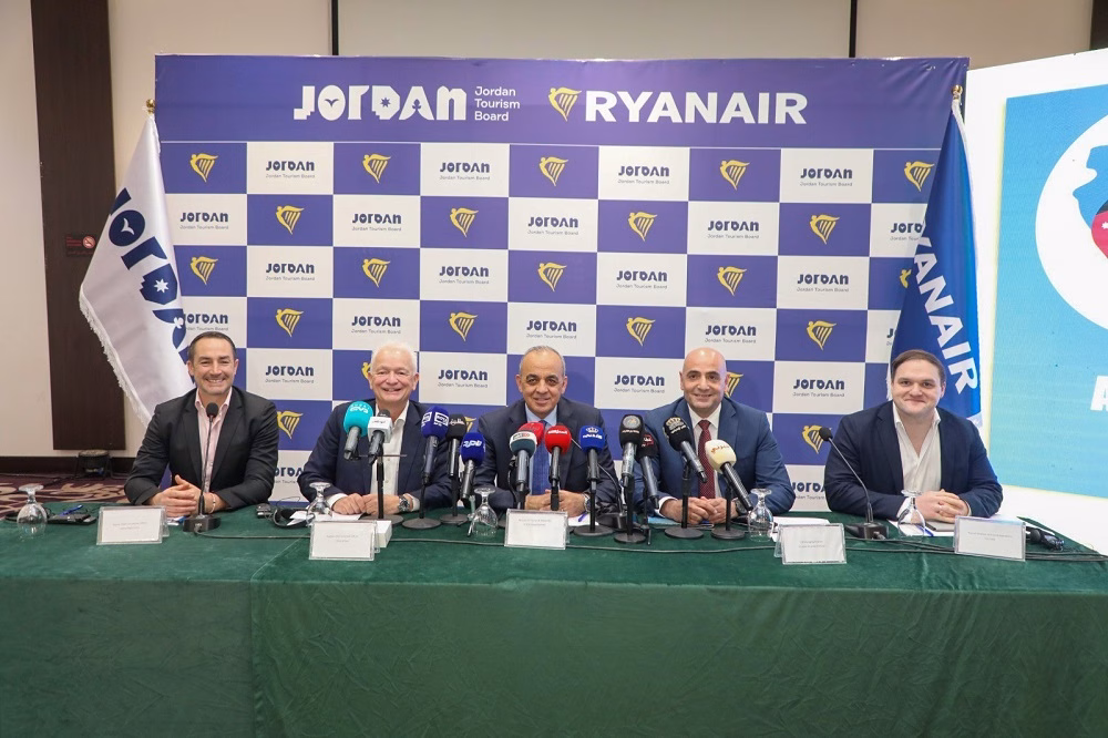 Amman, Jordan – Ryanair, Europe’s No.1 airline, today announced a record Winter schedule for Amman, offering over 300,000