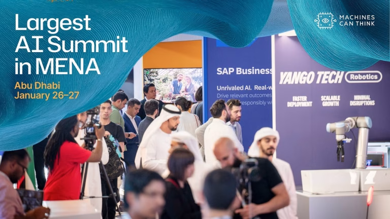 Image 1 – Machines Can Think 2026, the largest AI gathering in MENA