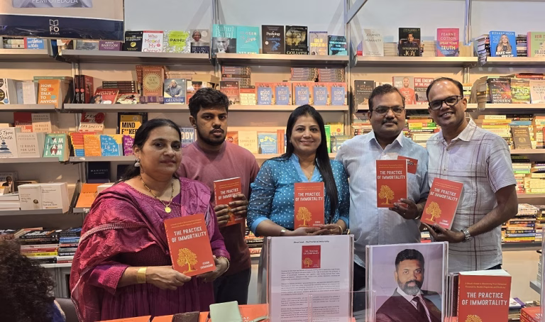 PractIce of Immortality- Sharjah Book Fair